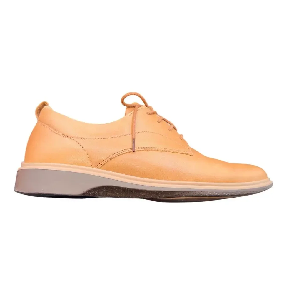Amberjack The Original Dress Shoes Men’s 7.5 Tan Leather Oxford Portugal
